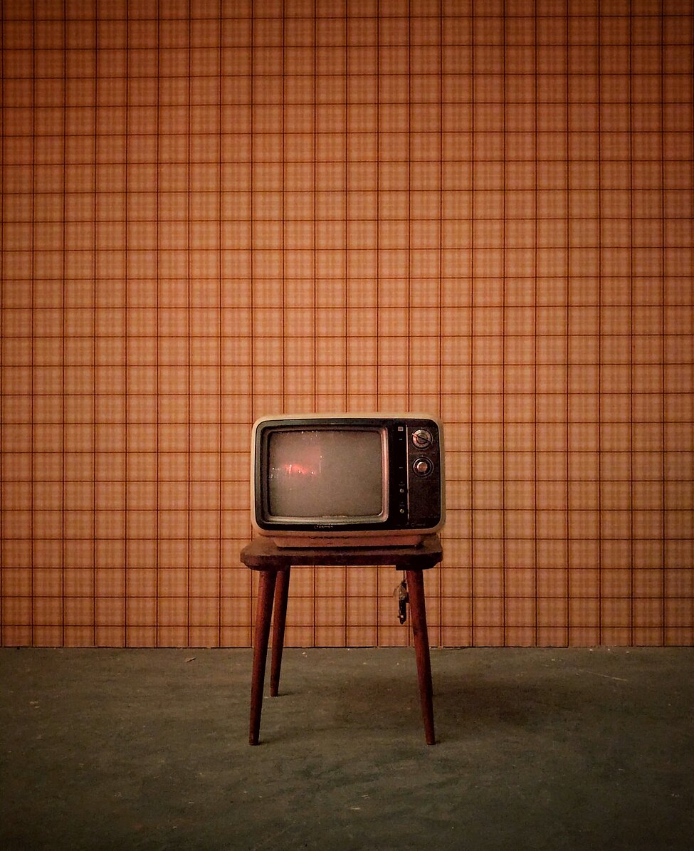 retro television set