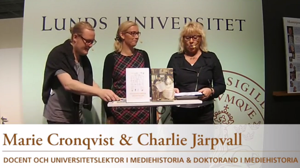 Marie Cronqvist & Charlie Järpvall på Bokmässan 2015